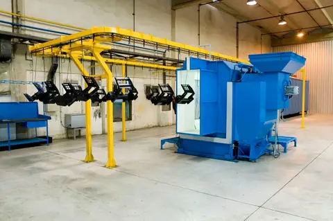 Fotografia industrial de instalações e equipamentos